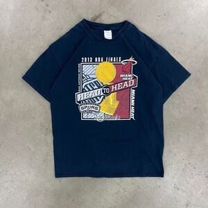 Y2K Vintage Style 2013 NBA Finals Miami Heat VS San Antonio Spurs Graphic Shirt